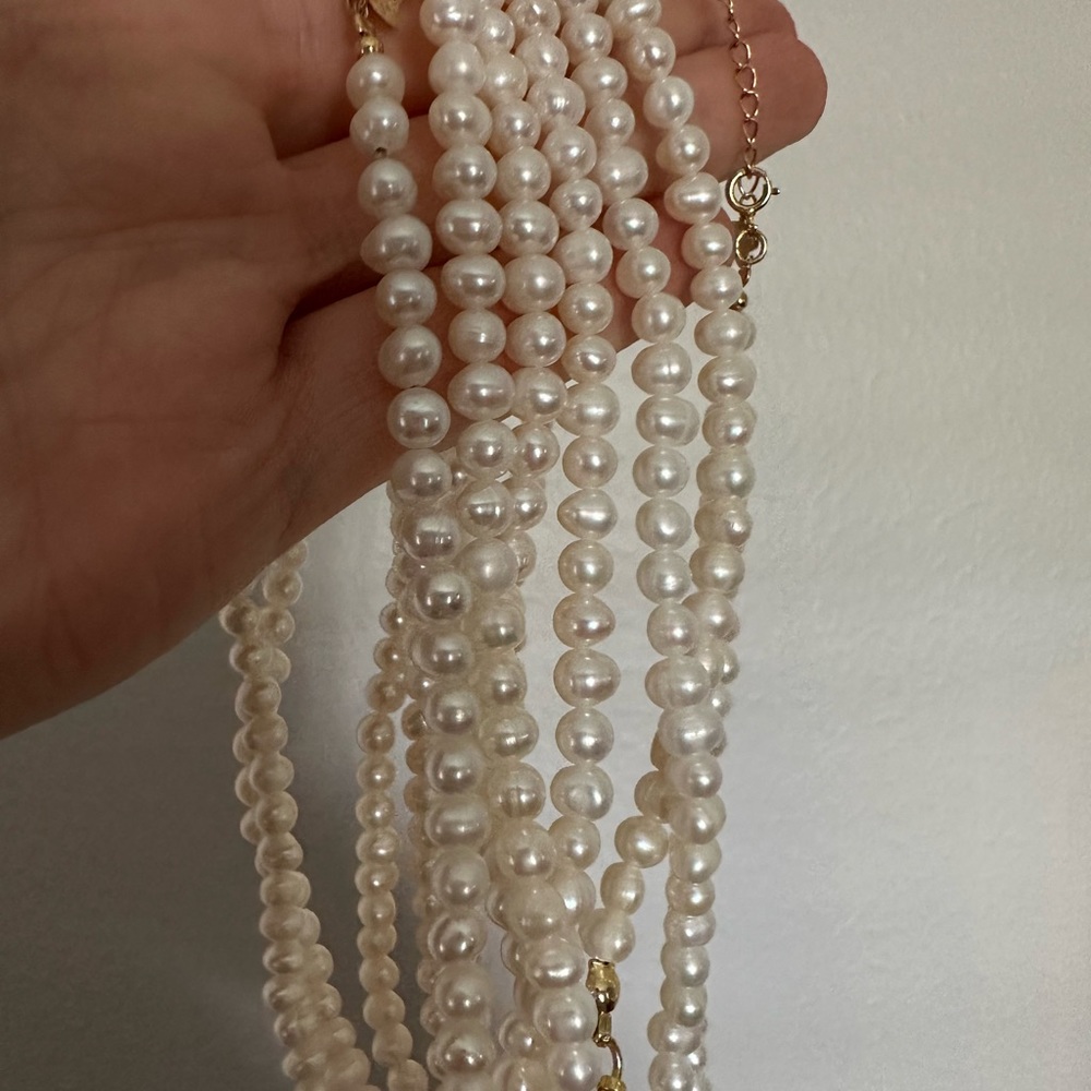 Freshwater Pearl chains for Jewelry Making